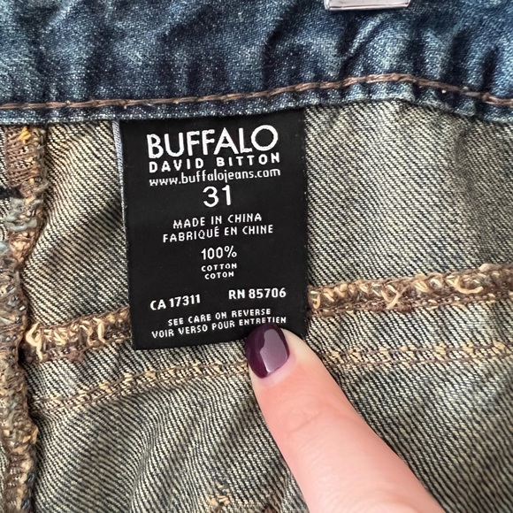 David Buffalo Maya Jean Mini Skirt - Picture 4 of 5